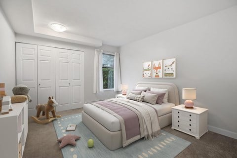 Floor plan for 2 beds, 2 baths, 1015 sqft